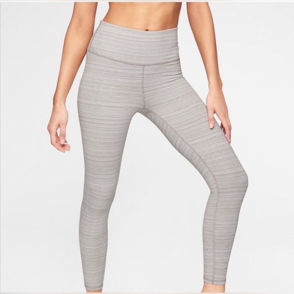Athleta High Rise Jacquard Chaturanga 7/8 Tight, size Medium.  NWT. - Picture 1 of 7
